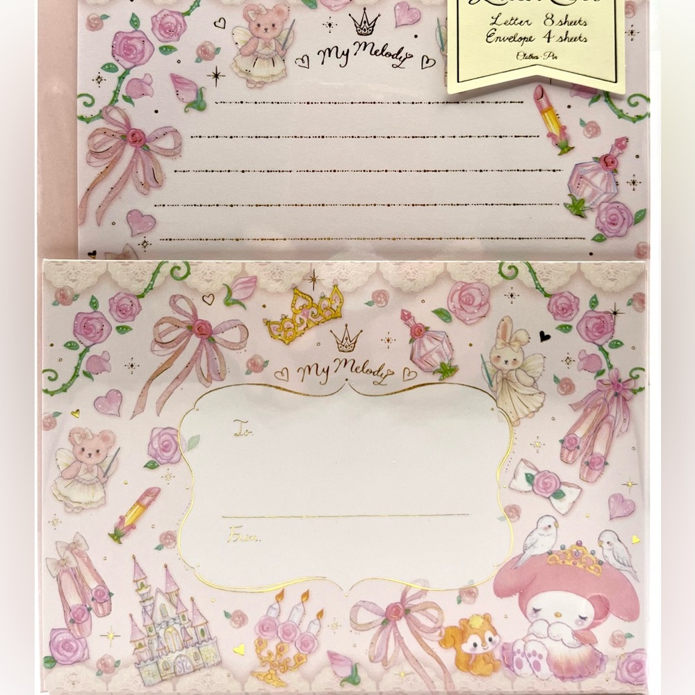My Melody x Miki Takei Letter Set